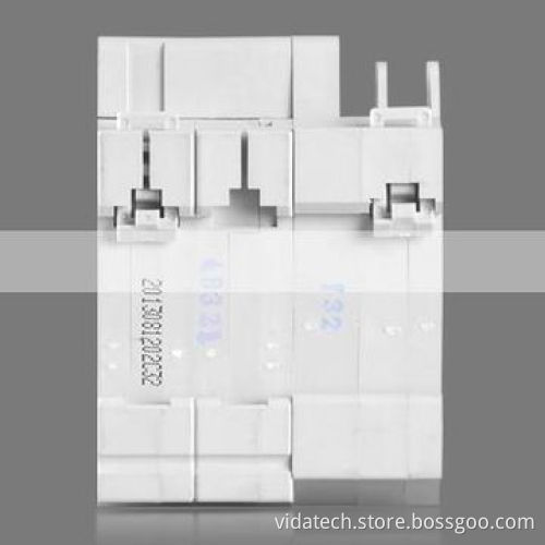 Residual current protects circuit breaker, available in various poles and current